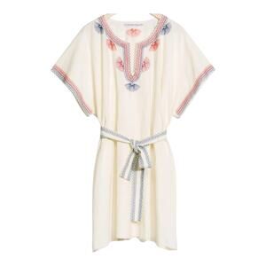 & Other Stories x TOMS Embroidered Tie-waist Dress Boho Festival Women's US 10